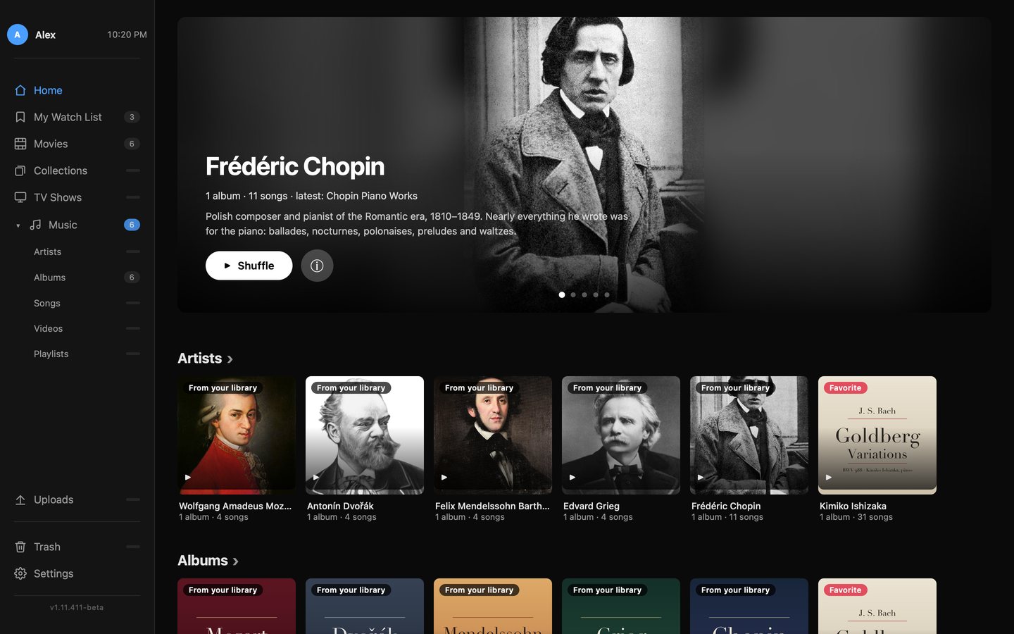 Music in the browser